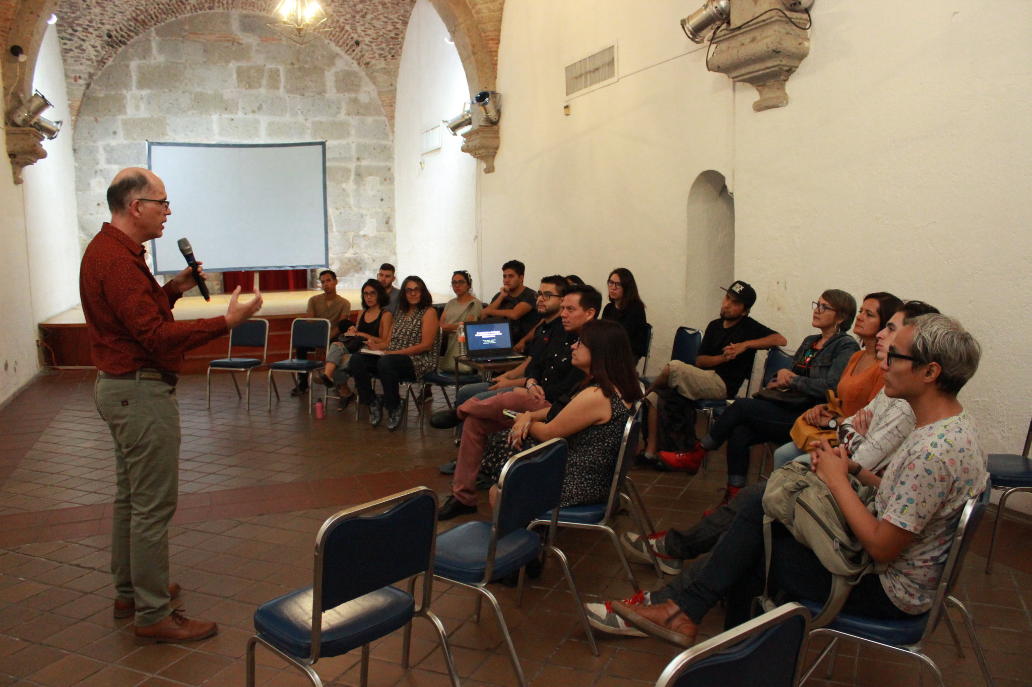 Conferencia en Guadalajara Ex Convento del Carmen agosto 2019